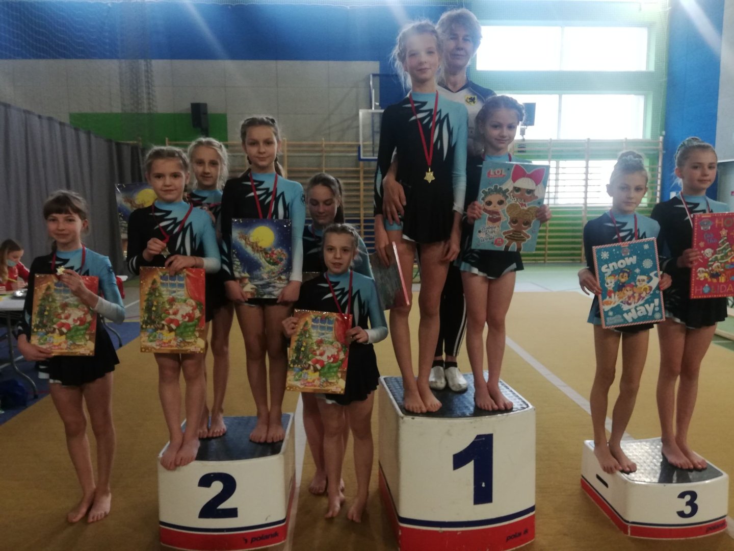 Mikołajkowy Turniej w Akrobatyce Sportowej Szczecinek 5.12.2020